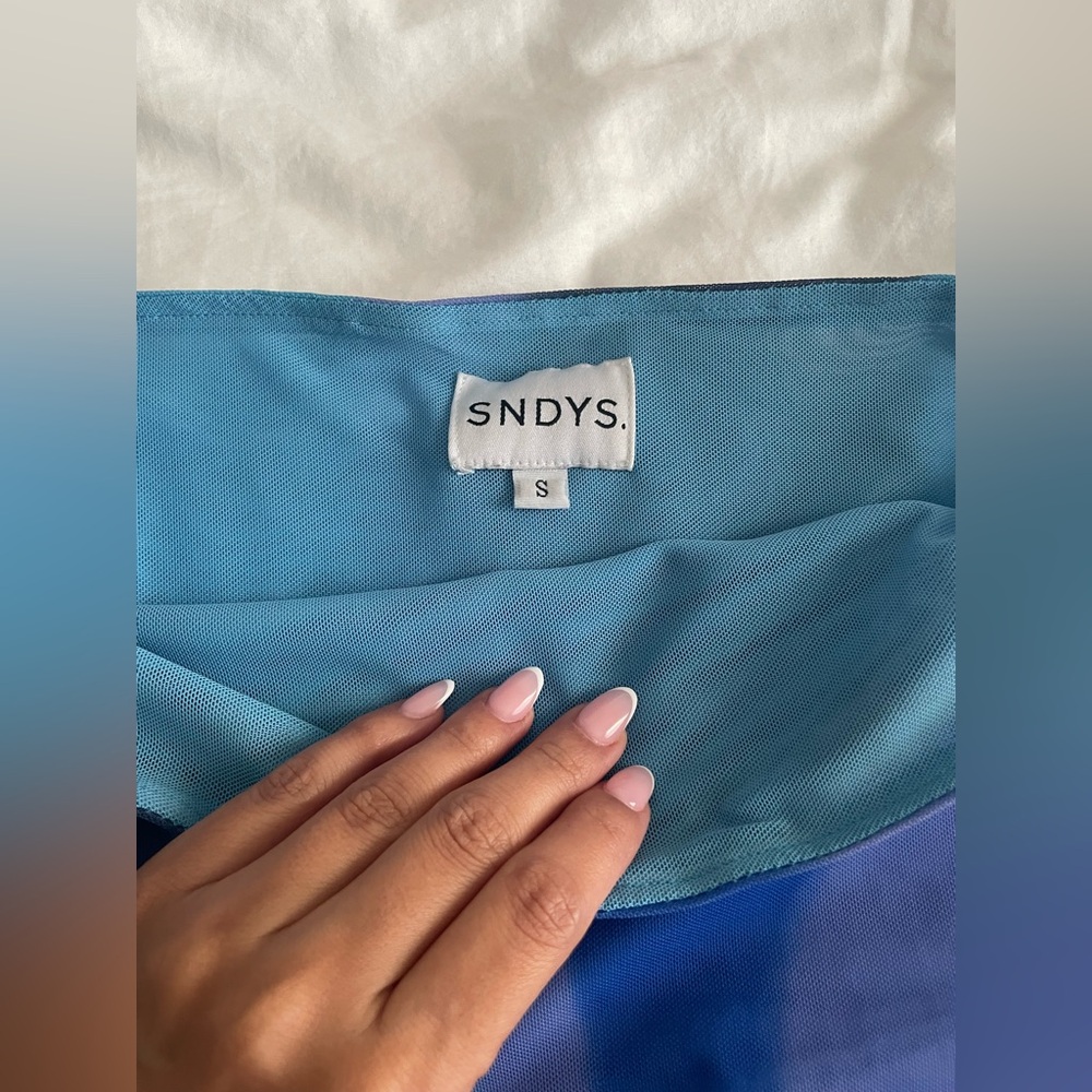 REVOLVE x SNDYS Yasmin Top & Bottom - Blue Ombre - Picture 3 of 4